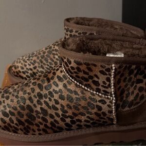 UGG Ultra Mini Caspian Calf hair  Boots Genuine